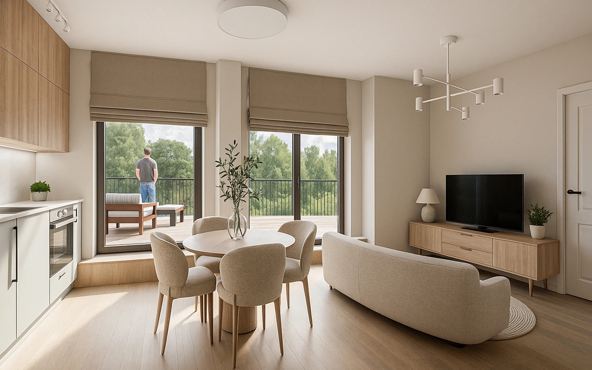 Butai su pilna apdaila